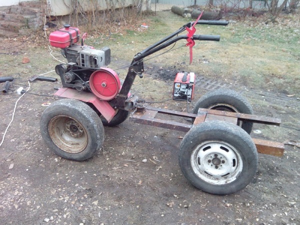  Tractor compacto de bricolaje