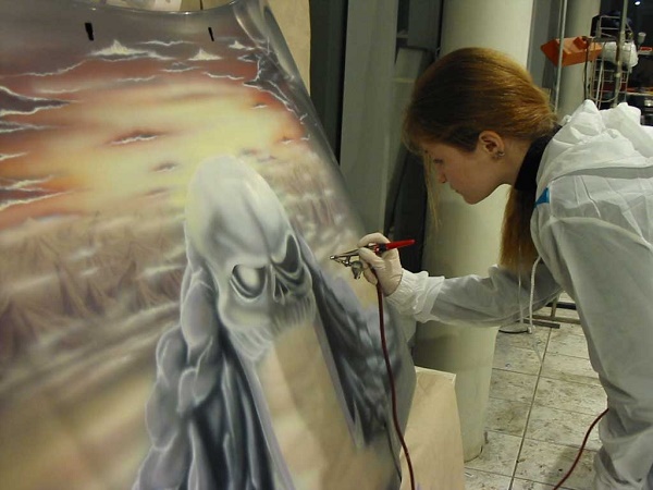  Pintura aerografia