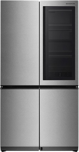  Refrigerador LG LSR100RU con puertas cerradas