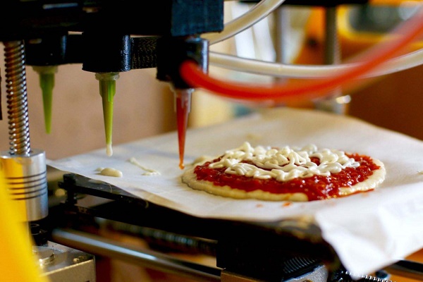  Pizza en una impresora 3D