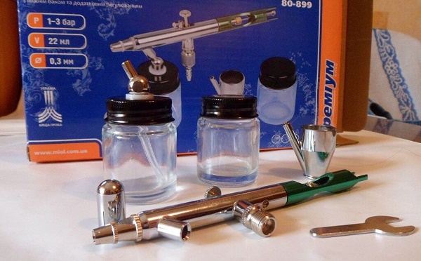 Kit de aerografia