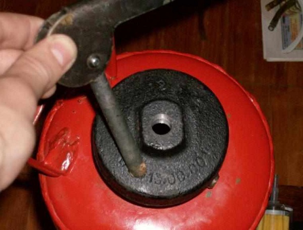  Extintor de incendios para el receptor.