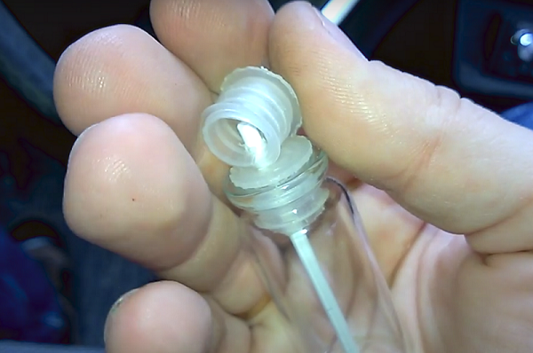  Mini pistola pulverizadora de la botella.