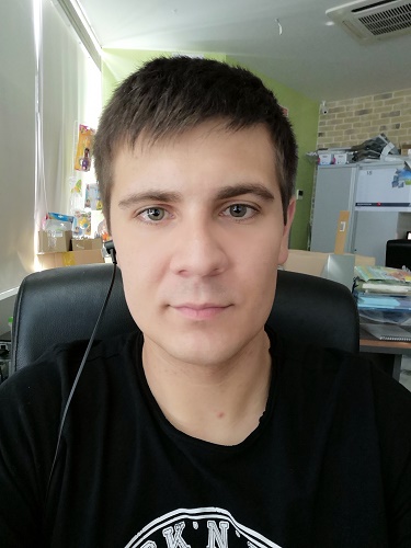  Foto de la cámara frontal.