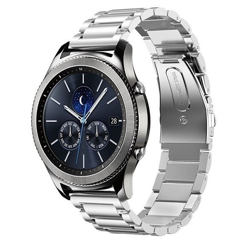  Reloj con pulsera de metal.