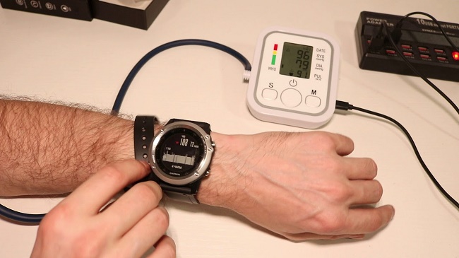  Reloj de medición de presión.