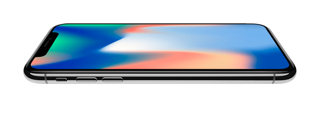  botón de iPhone X