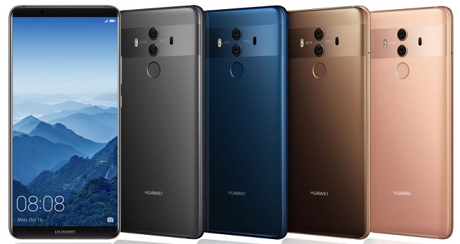  Cores do smartphone