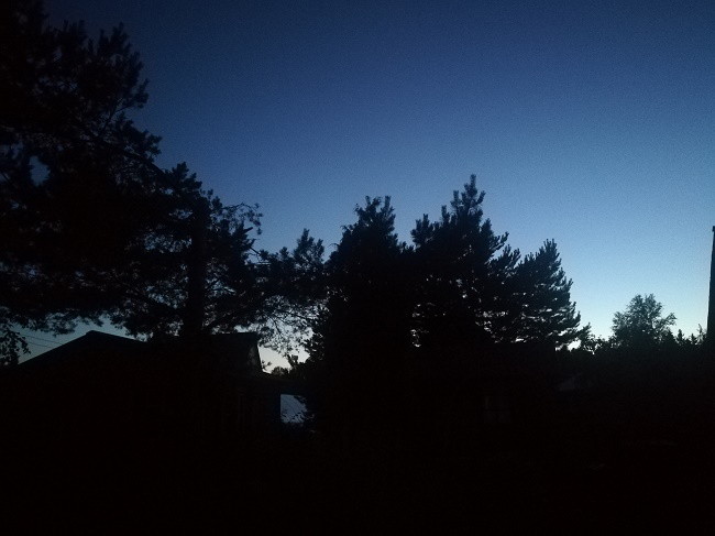 Foto à noite