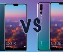  comparación de huawei p20 y huawei p20 pro