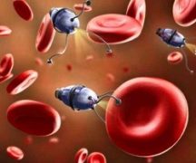  Mini-robots en el cuerpo humano.