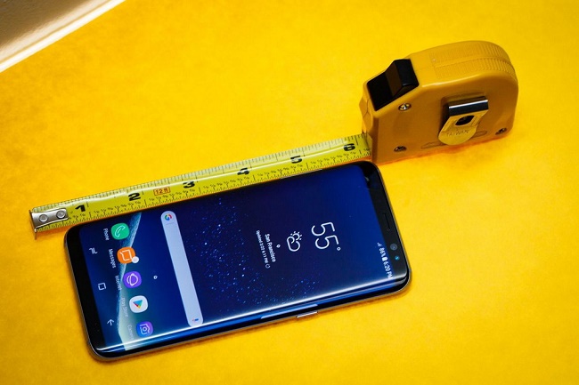  Medições de smartphones