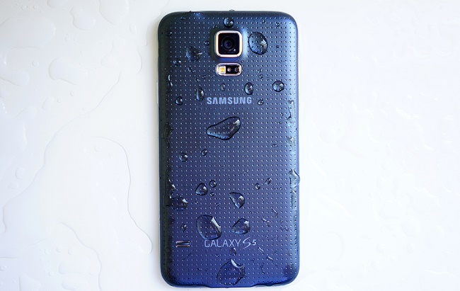  Gotas en el smartphone