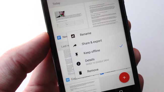  Ver documentos en un teléfono inteligente