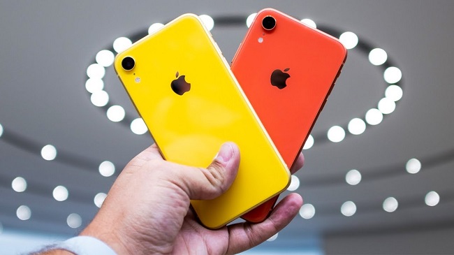  Iphone amarillo y rojo