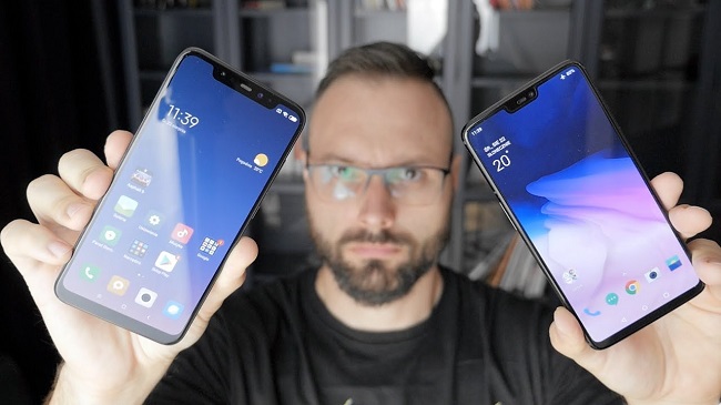  Dois smartphones
