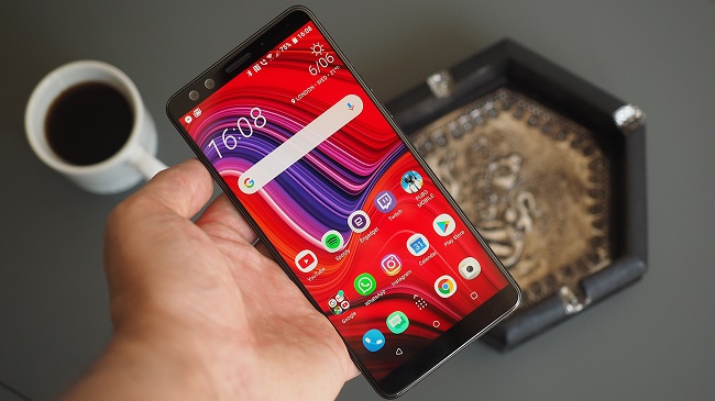  Smartphone en mano